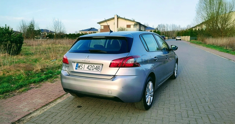 Peugeot 308 cena 39900 przebieg: 133000, rok produkcji 2017 z Żary małe 67